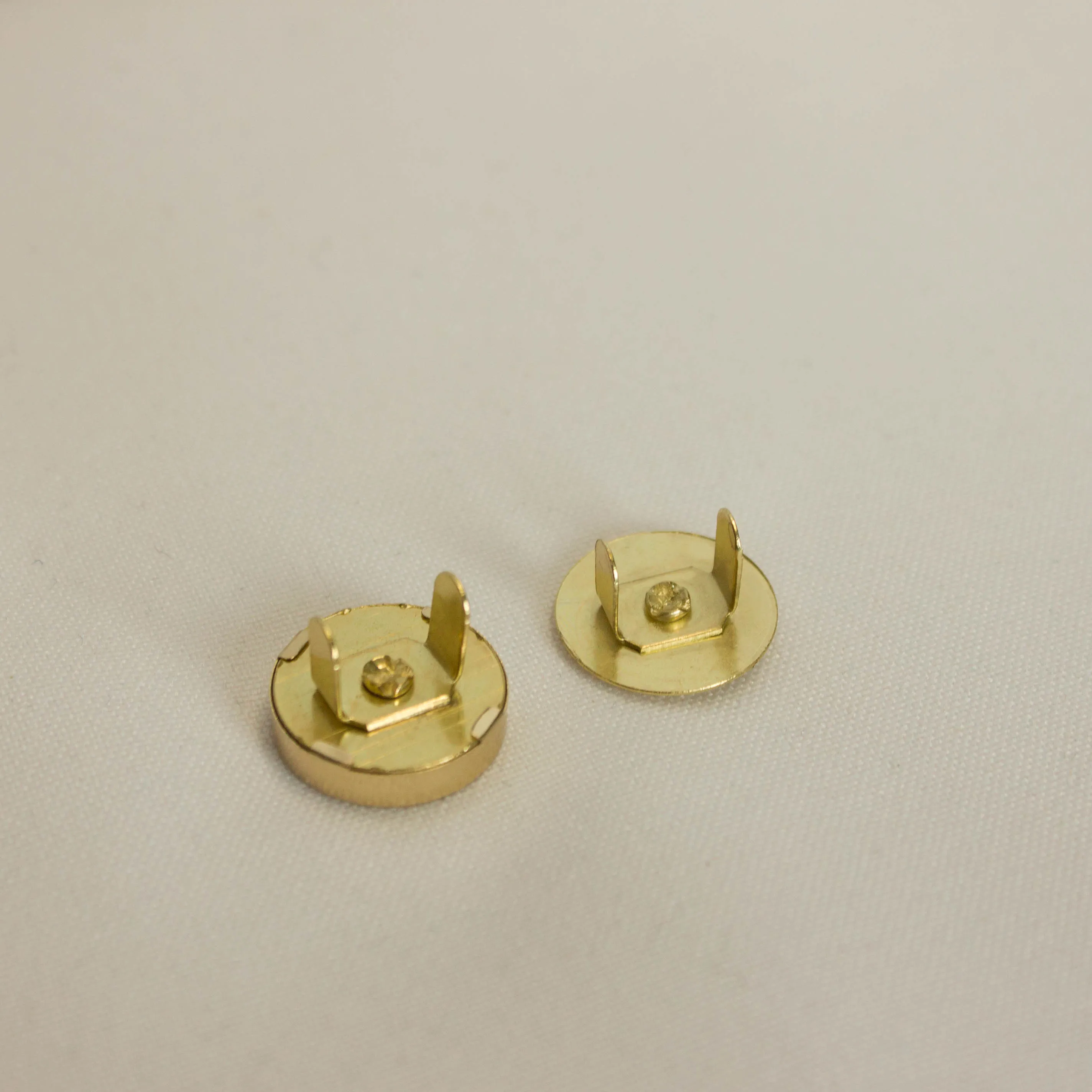 Magneetsluiting - 18 mm - goudkleurig